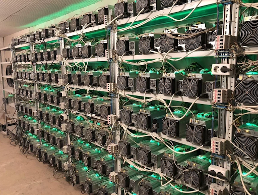 Equipos de minería de criptomonedas